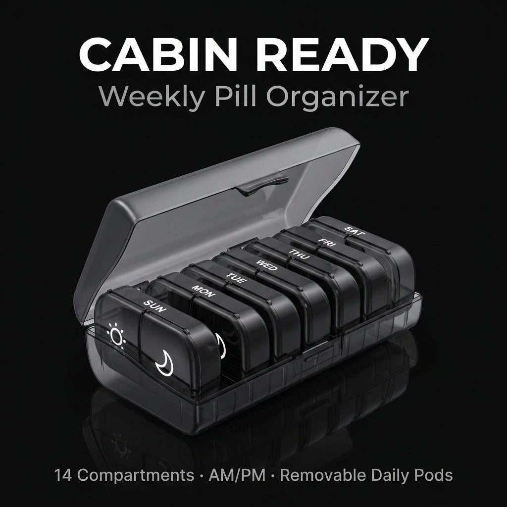 Travel Pill Organizer