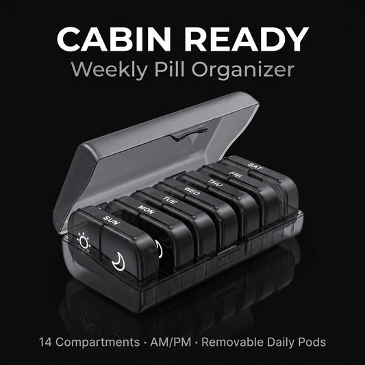 Travel Pill Organizer