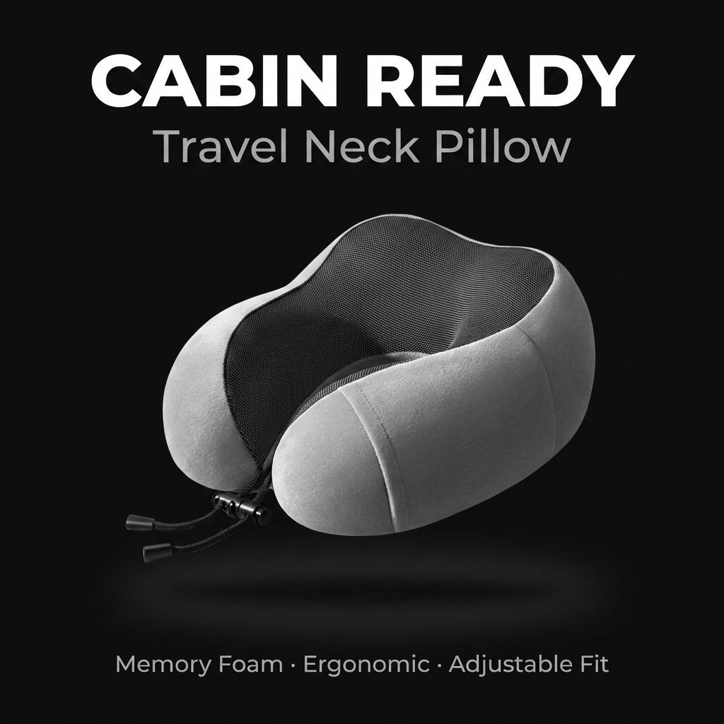 Memory Foam Neck Pillow