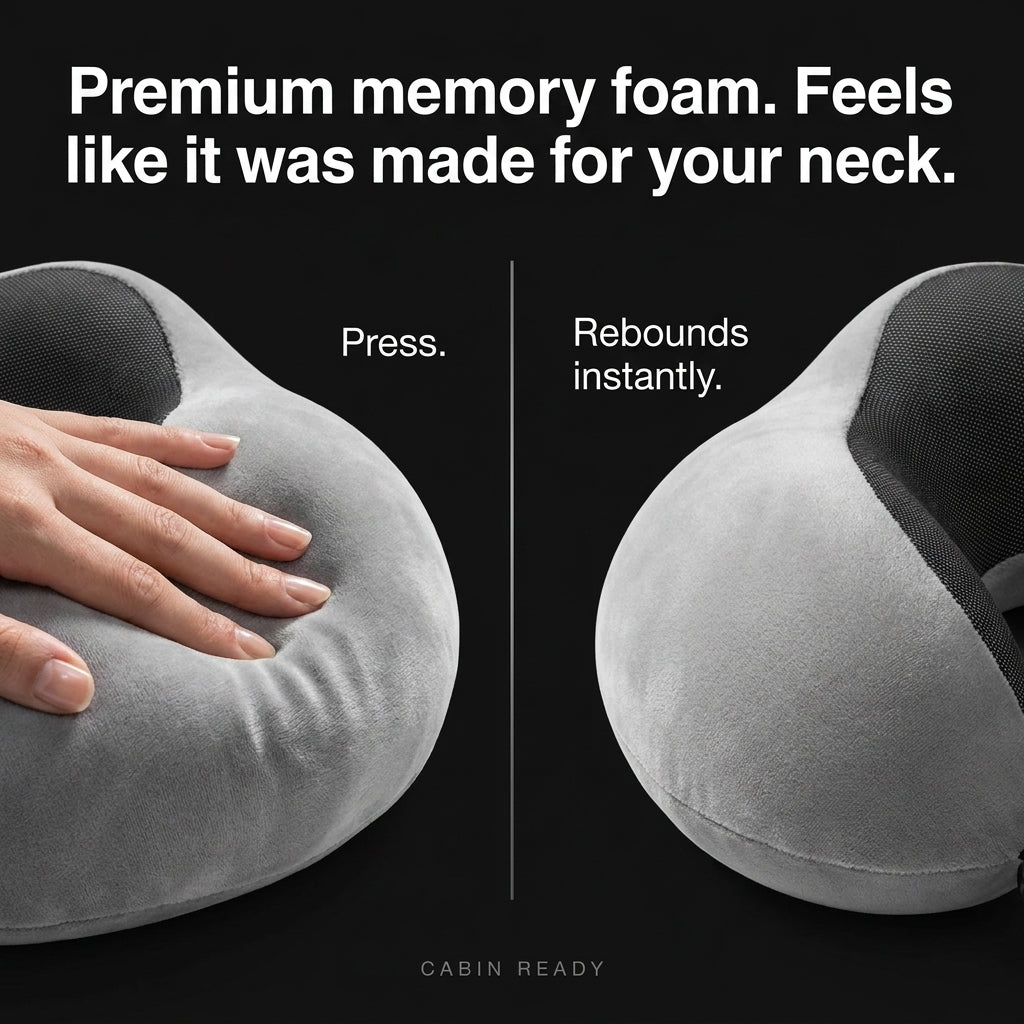 Memory Foam Neck Pillow