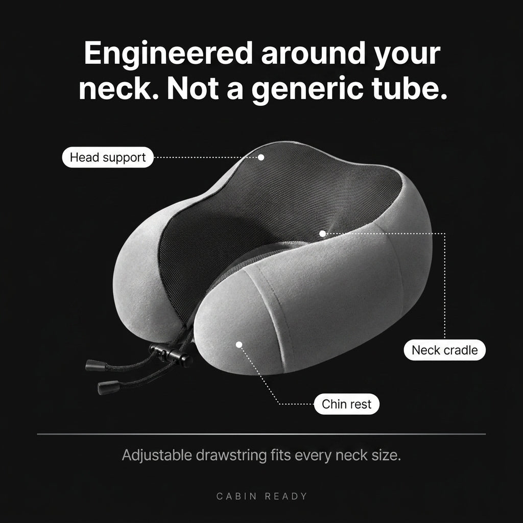 Memory Foam Neck Pillow