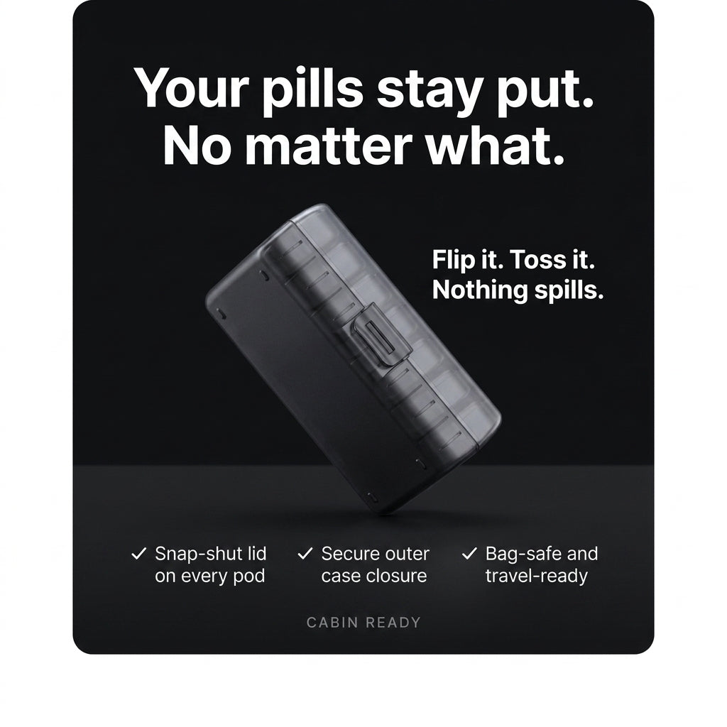 Travel Pill Organizer