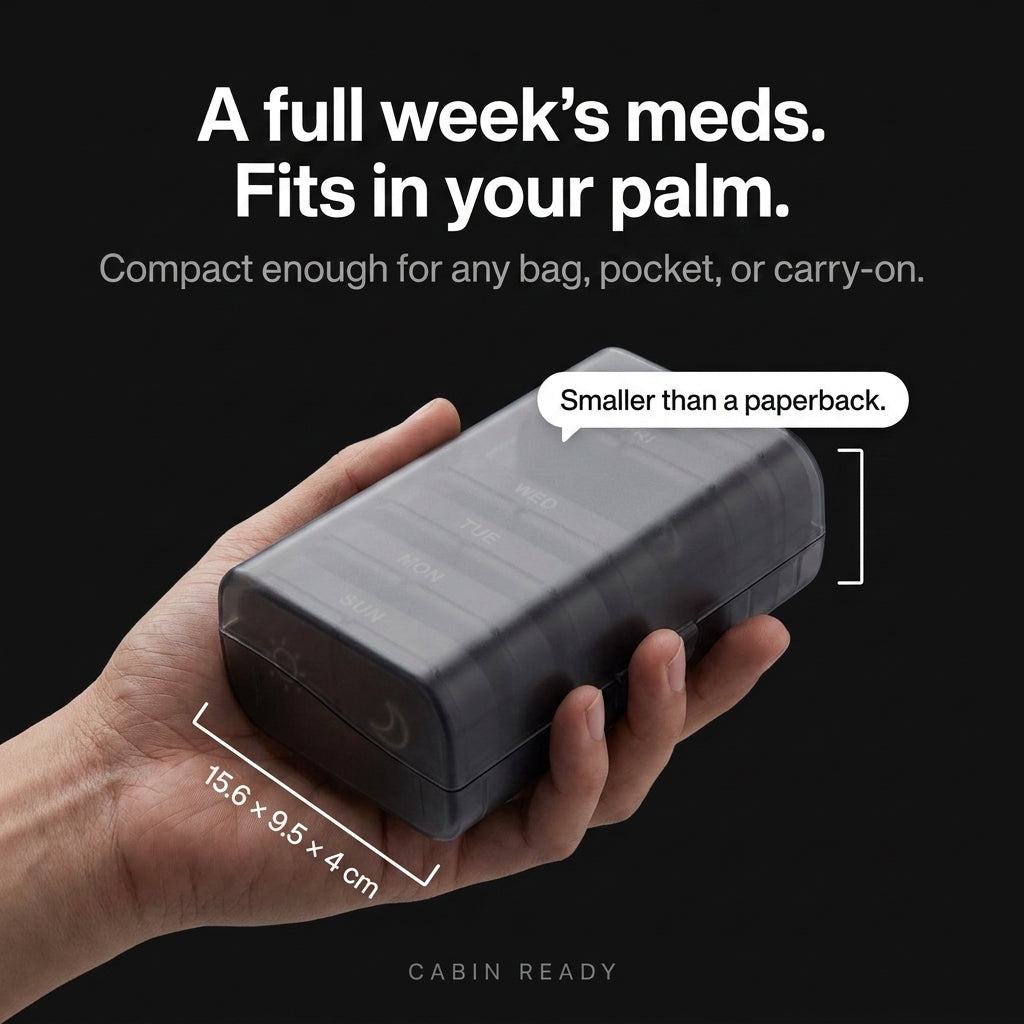 Travel Pill Organizer