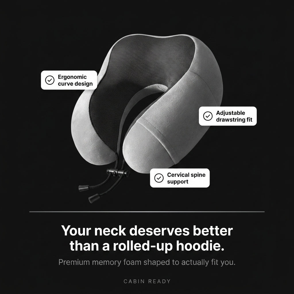 Memory Foam Neck Pillow