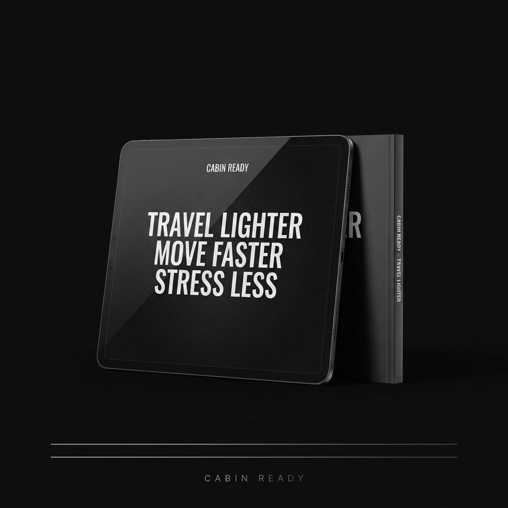Travel Lighter. Move Faster. Stress Less. — The Carry-On Only Guide